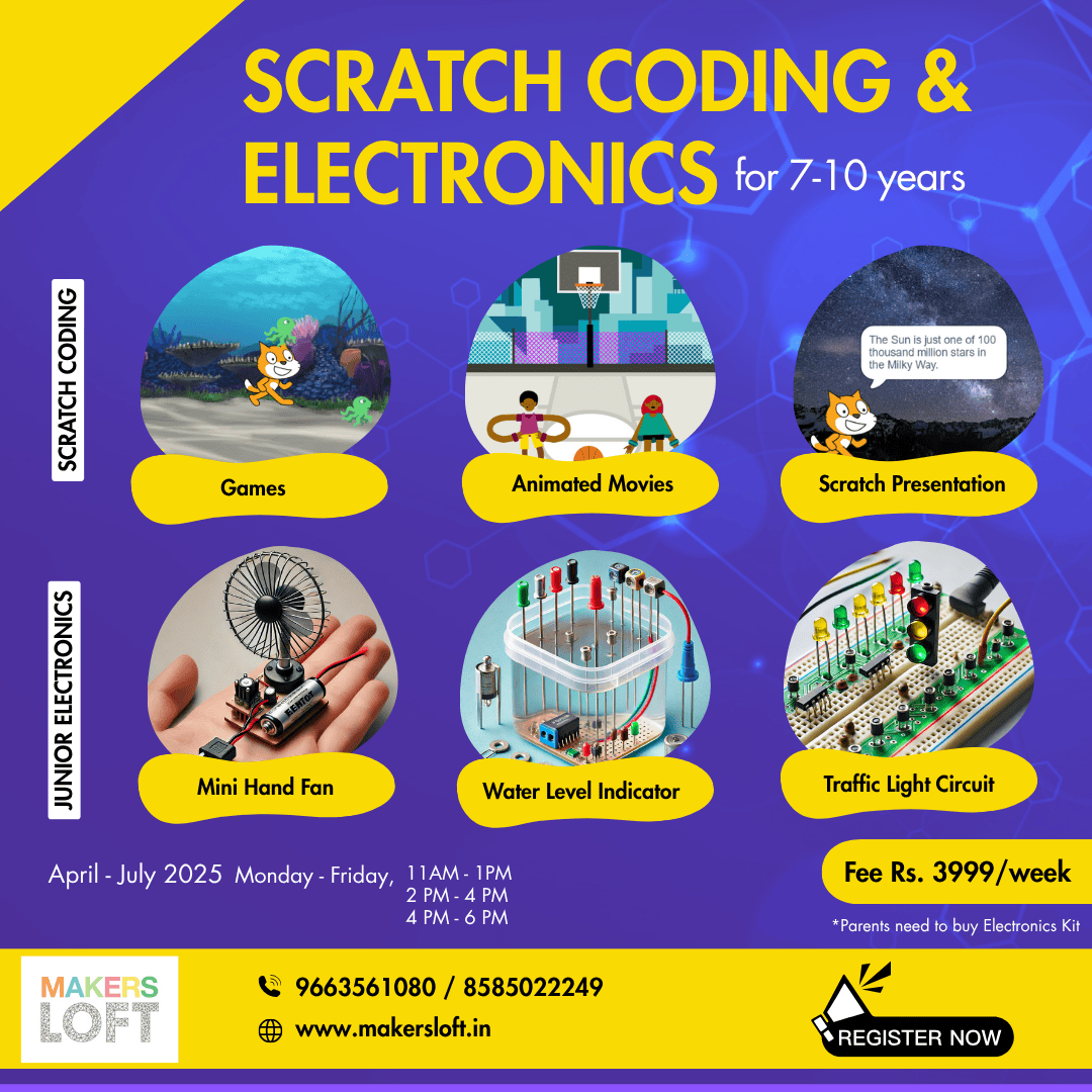 AI & Electronic courses for kids