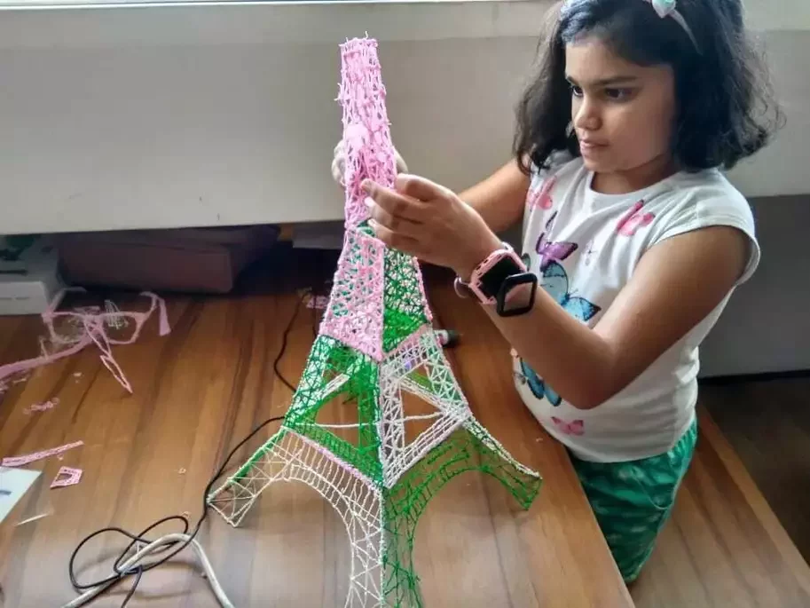 Make a tower with 3D Doodling
